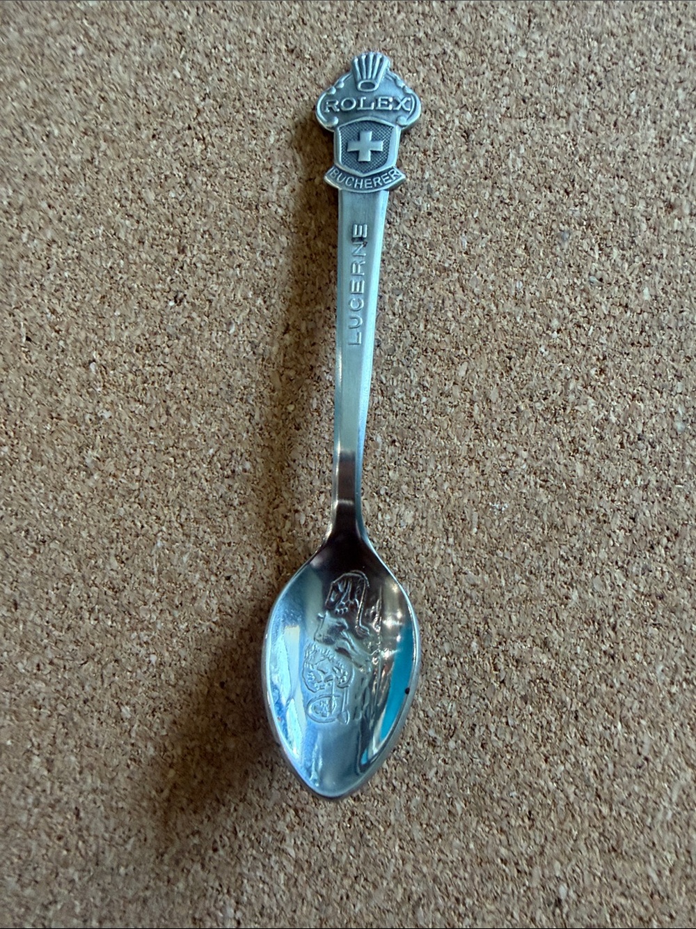 Rolex Bucherer Lucerne Switzerland  Collectible Spoon